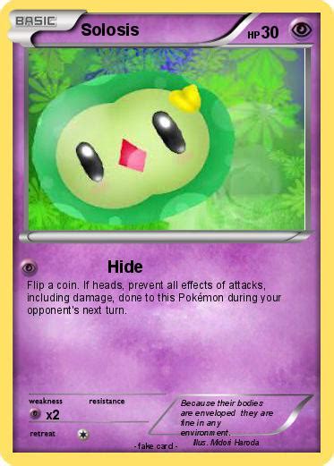 Pokémon Solosis 43 43 Hide My Pokemon Card