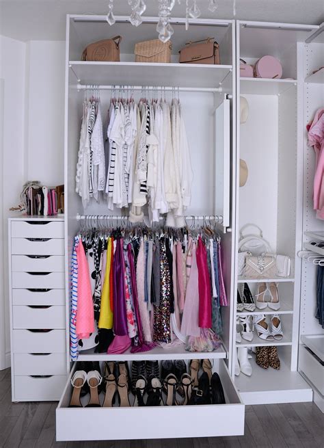 Ikea pax wardrobe is an amazing piece of furniture. Ikea Pax Wardrobe Walkin Closet (26) | The Pink Millennial