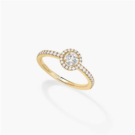 Find all the messika diamond gold rings: Messika Joy Ring DIAMANT ROND 0,25CT | Slaets