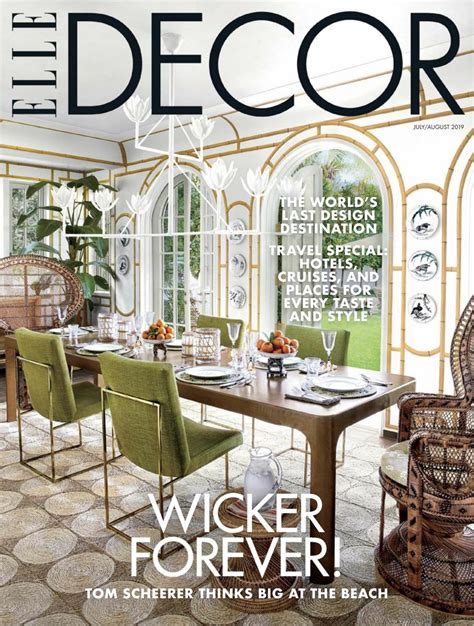Elle Decor Julyaugust 2019 Magazine Get Your Digital Subscription