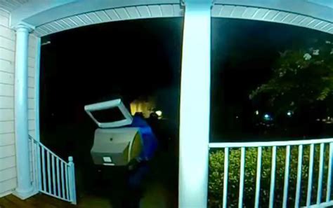 Person Wearing A Tv On Their Head Spotted Leaving Old Tvs On Porches In Virginia
