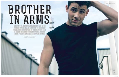 Nick Jonas Sports Active Styles For Attitude Cover Photo Shoot The Fashionisto