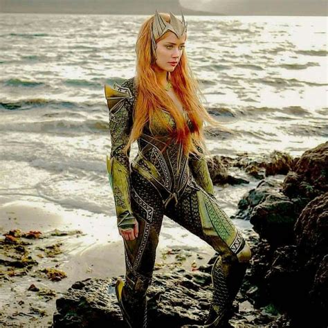 Incredible First Look At Amber Heard As Mera In Justice League Movie