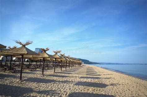 Golden Sands Beach In Bulgaria Stock Image Image Of Resort Europe