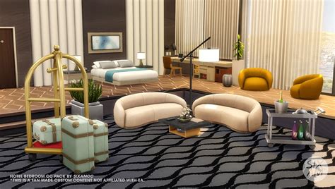 Hotel Bedroom Cc Pack For The Sims 4 Sixam Cc
