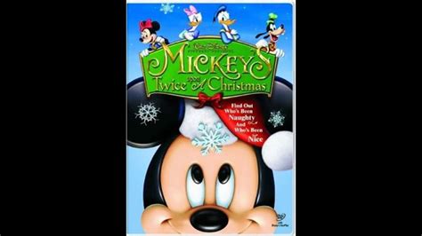 Opening Closing To Mickey S Twice Upon A Christmas Dvd Youtube