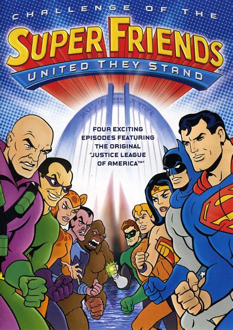 Héroes Animados Super Friends Challenge Of The Super Friends