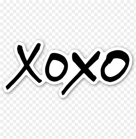 Xoxo Sticker Xoxo Png Transparent With Clear Background Id 198866