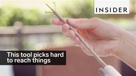 This Tool Lets You Pick Up Things You Dropped In Hard To Reach Spots