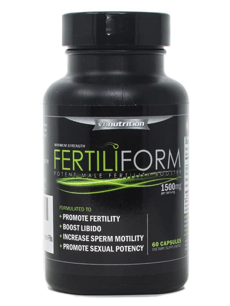buy fertiliform mens male fertility supplement natural blend of s and supplements in pills