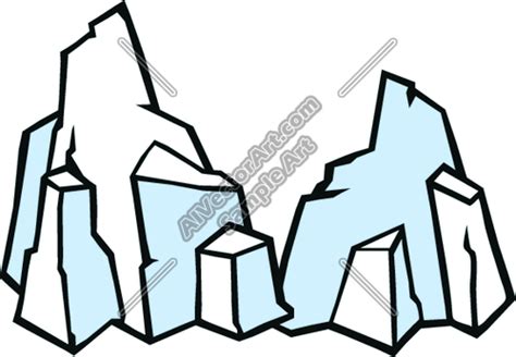 Glacier Drawing at GetDrawings | Free download