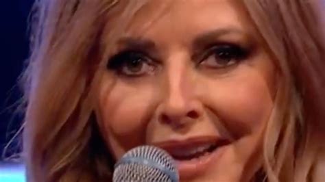 Carol Vorderman Wows Fans As She Raps About Her Famous Curves On Late