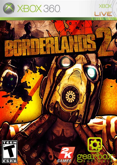Borderlands 2 Custom Xbox 360 Cover By Undertak3r487 On Deviantart