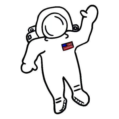 Simple Astronaut Drawing At Explore Collection Of