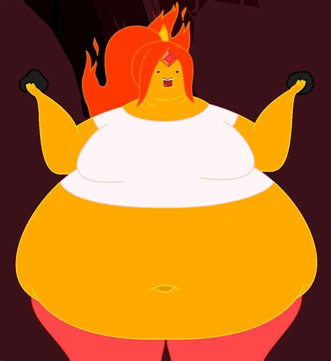 Flame Princess Getting Even Fatter With Her Coal By Roquemi On Deviantart