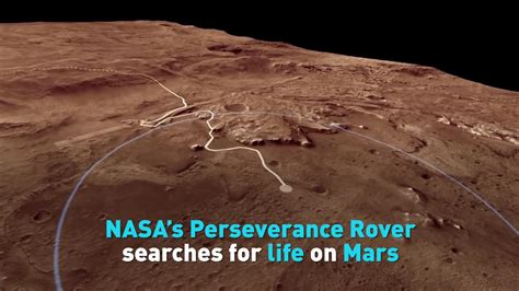 Nasas Perseverance Rover Searches For Life On Mars Cgtn