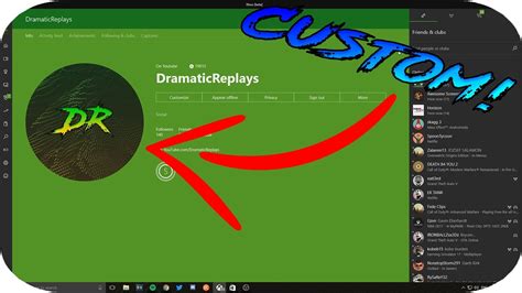 How To Set A Custom Profile Picture On Xbox One Youtube