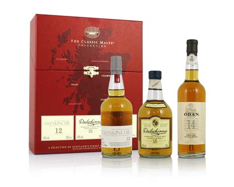 The Classic Malts Collection Glenkinchiedalwhinnieoban 3x20cl