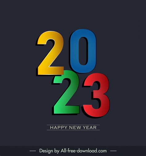2023 New Years Cdr Vectors Free Download Graphic Art Designs