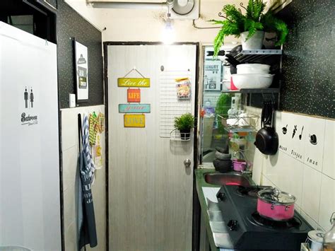 Dapur gambar minimalis rumah contoh desain kitchen sederhana dan ruang interior jendela untuk yang terbaru paling kamar dalam mandi inspirasi. Wanita Ini Kongsi Idea Deko Dapur Kecil Ala FARMHOUSE ...