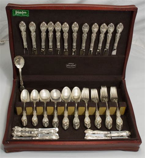 Melrose By Gorham Sterling Silver Flatware Set For Pieces