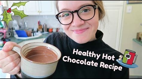 Healthy Hot Chocolate Recipe Easy Youtube