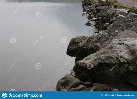 A Huge Rocks In The River Of Snowdonia Stock Image Image Of Snowdonia