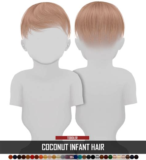 Downloaded Sims Baby Sims 4 Toddler Hair Sims 4