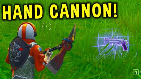 Fortnite Hand Cannon Gameplay New Desert Eagle Update Gameplay