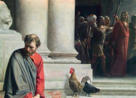 Although jesus turns his head to address peter, he steps boldly forward toward the viewer as he points to his destination, which lies implicitly in front of peter is shocked and ashamed and jesus' physical strength reflects his moral strength as he strides forward confidently. Once Saved, Forever Secure? - Malaysia's Christian News ...
