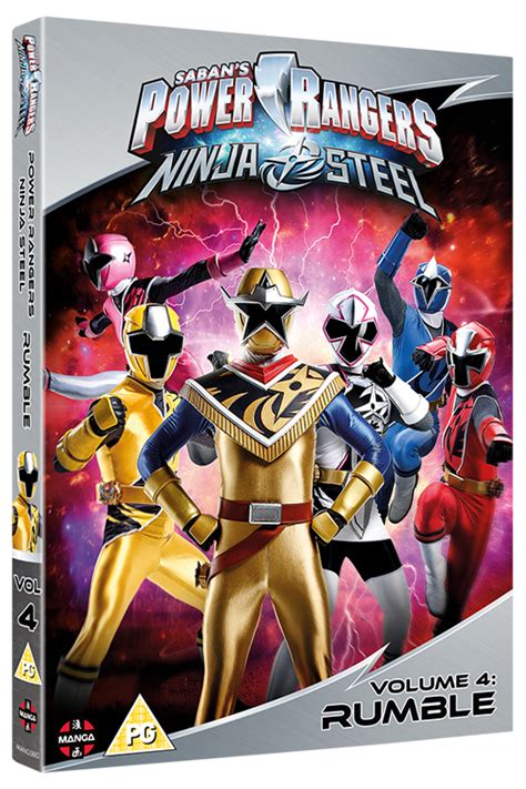 Power Rangers Ninja Steel Rumble Volume 4 And Halloween On Dvd