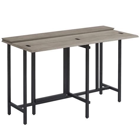 Dunlap 37.25 solid wood console table. Expandable Console Dining Table as Space Saver for Small Room | Cool Ideas for Home