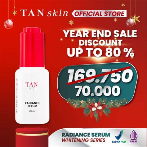 Jual Tan Skin Whitening Series Radiance Serum Niacinamide Serum