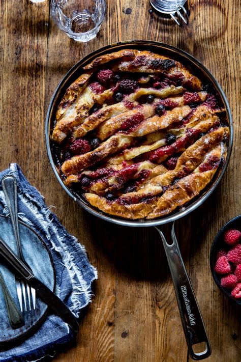 Mixed Berry Croissant Bread Pudding Bakers Royale