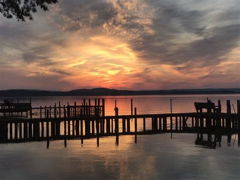 Weiss Lake sunset... from @hope25_hope | Lake sunset, Sunset, Weiss lake