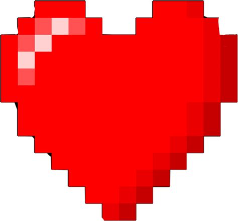 Download 8bit Heart Undertale Freetoedit 8 Bit Love Heart Png Image With No Background