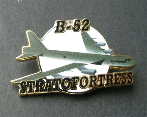 Air Force B 52 Stratofortress Strategic Bomber Aircraft Lapel Pin 15