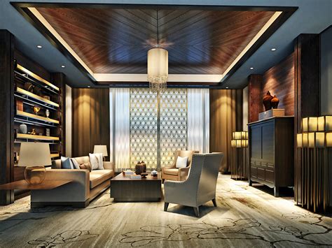 From slender chaises and contemporary its interior is white, allowing the light to reflect brilliantly across each of its surfaces. Wallpaper Living room 3D Graphics Ceiling Interior Sofa Wing chair