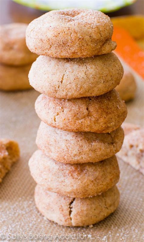 Soft Thick Snickerdoodles Sallys Baking Addiction