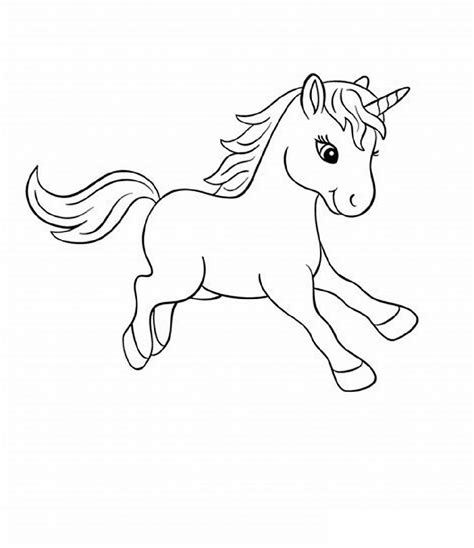 ⭐ free printable unicorn coloring book. Baby-Unicorn-Coloring-Pages | Unicorn coloring pages ...