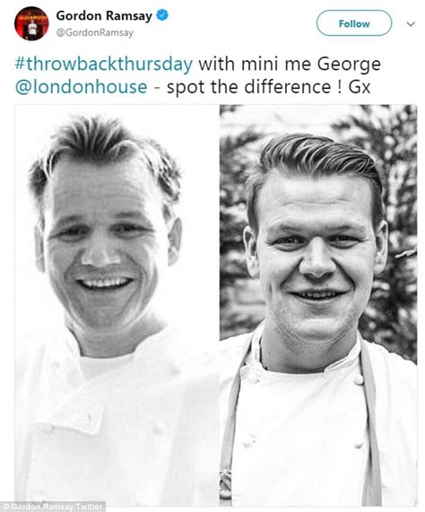 In 1993, ramsay started as head chef of the just opened aubergine in london. Meet the Gordon Ramsay lookalike working for the hot ...