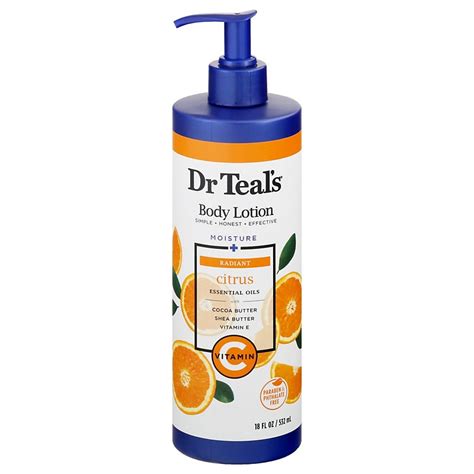Dr Teals Vitamin C Body Lotion Citrus Shop Bath And Skin Care At H E B