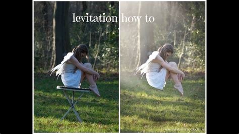 Levitation Photography In Photoshop Youtube