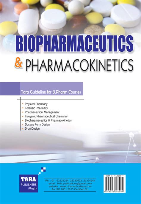 Biopharmaceutics And Pharmacokinetics Birla Publications Pvt Ltd