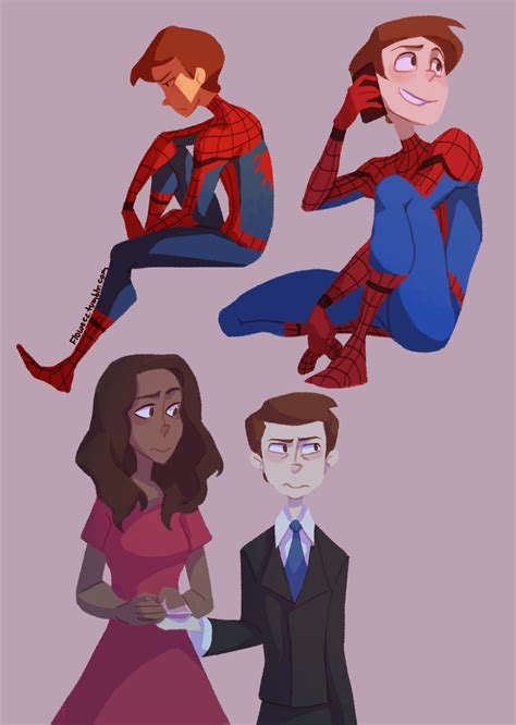Spider Man Homecoming Peter Parker And Liz Allen Marvel Heroes