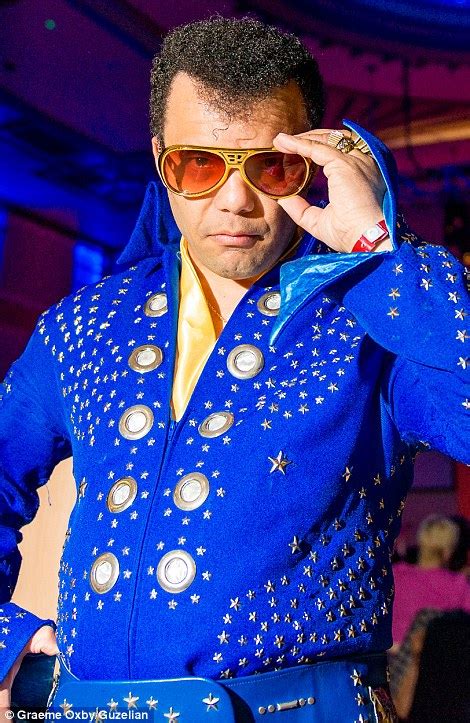 Elvis Impersonators Photographed At Europes Biggest Tributes To The