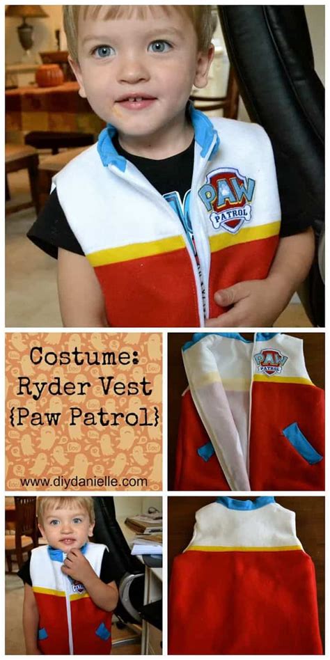 How To Make A Paw Patrol Ryder Costume Diy Danielle®