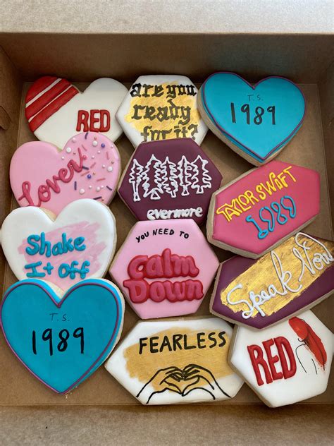 Some Cookies I Made For A Client These Were So Fun Rtaylorswift