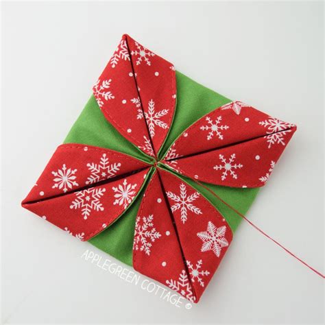 Origami Christmas Ornaments  AppleGreen Cottage