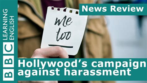 time s up hollywood s campaign against sexual harassment bbc news review youtube